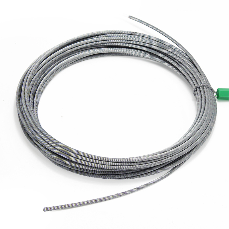 Cable de freno con núcleo de acero de alambre interior 1x19 de cable de acero galvanizado 1.5mm 1.8mm 2mm
