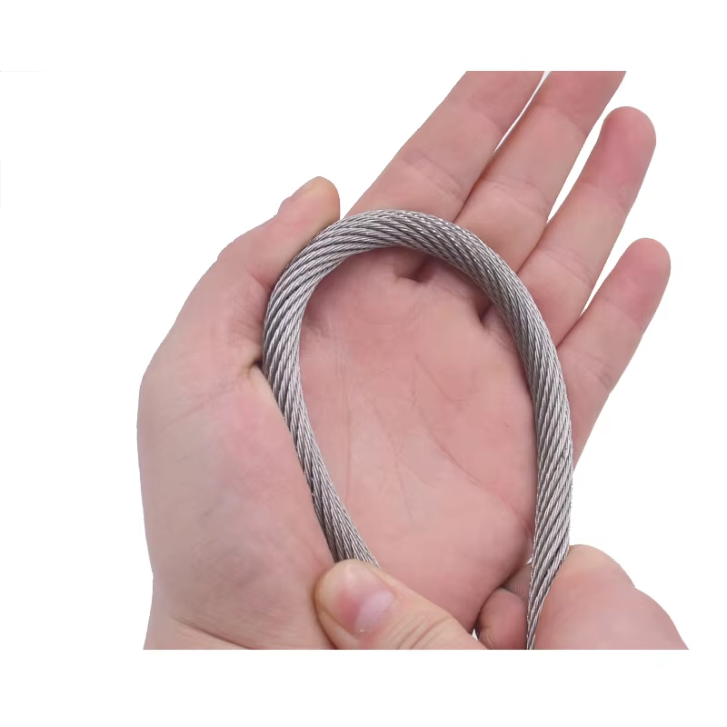 cable de acero galvanizado 19x7 4.0-18.0mm antirrotación