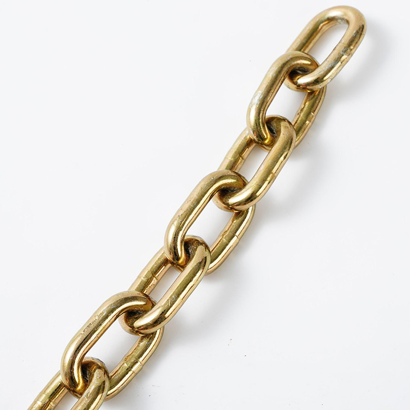 Cadena de remolque para camión NACM90 G70 galvanizada amarilla 5/16