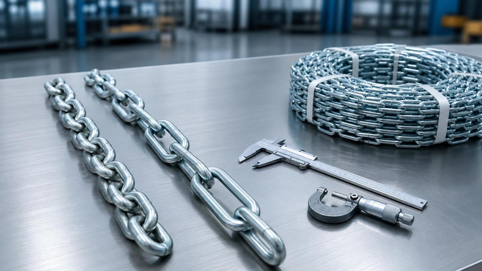 Cómo comparar proveedores de cadenas de eslabones cortos o largos DIN5685 A/C