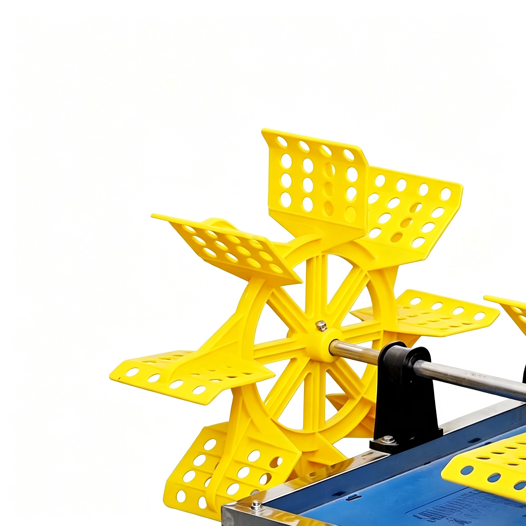 Aireador de rueda de paletas de 4 impulsores y 2HP para piscina