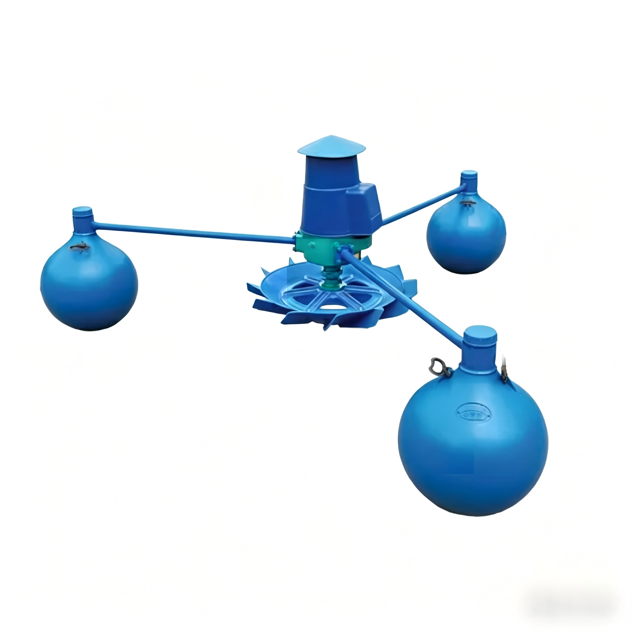 Aireador flotante de superficie para estanque de peces de 3kw para acuicultura