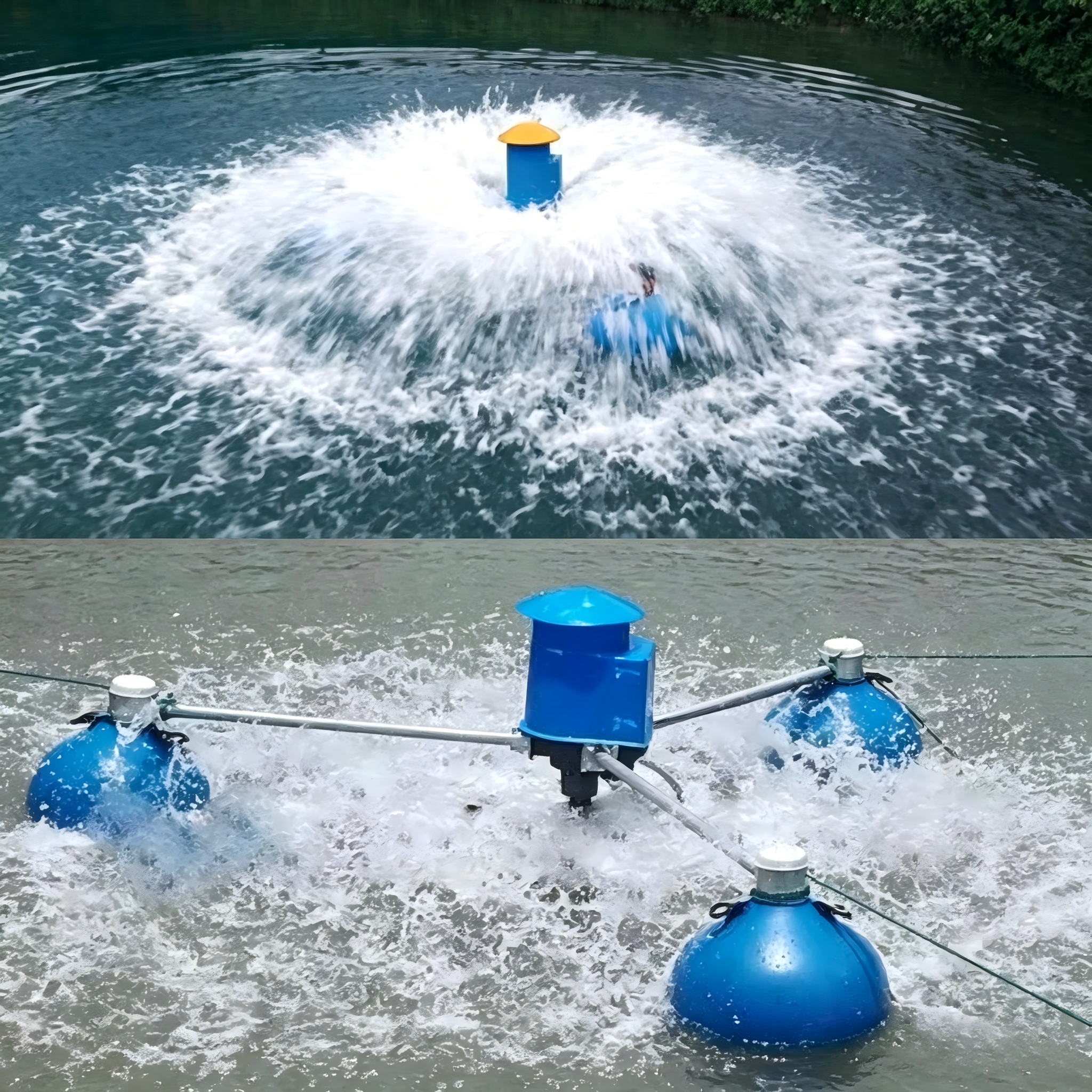 Aireador de hélice Aireador para estanque de peces Aireador para piscicultura