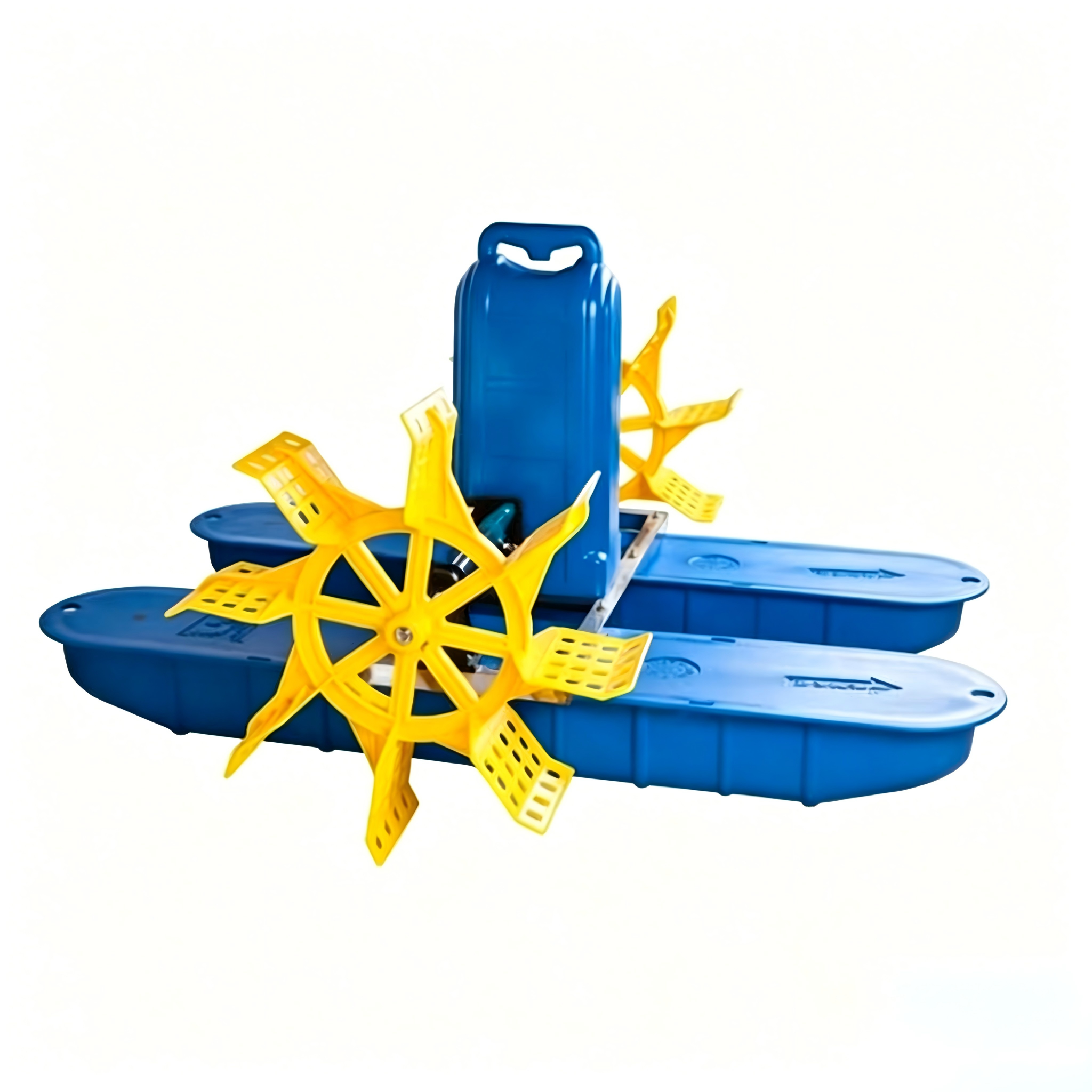 Aireador de agua de dos impulsores de 1HP para acuicultura