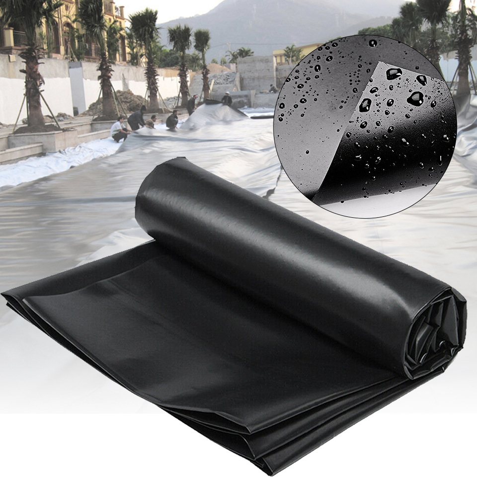 Geomembrana para estanque de piscifactoría con presa de HDPE LDPE de 1mm a 2mm