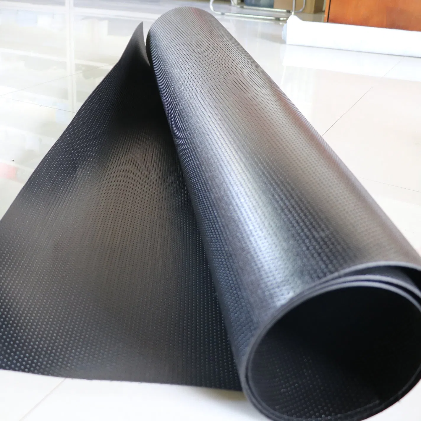 Geomembrana compuesta de PVC geomembrana a precio de fábrica chino