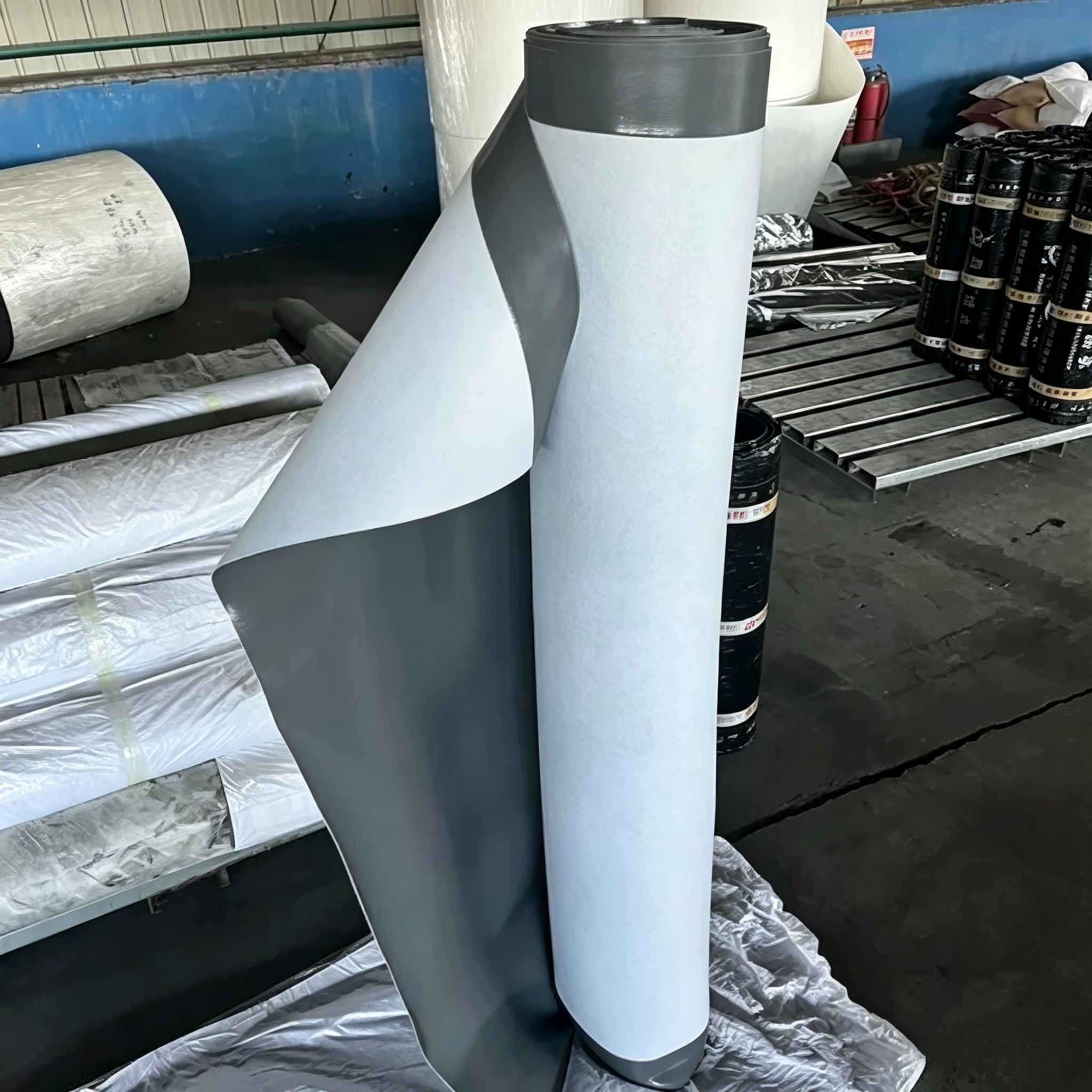 La geomembrana de EPDM puede utilizarse para impermeabilización de techos