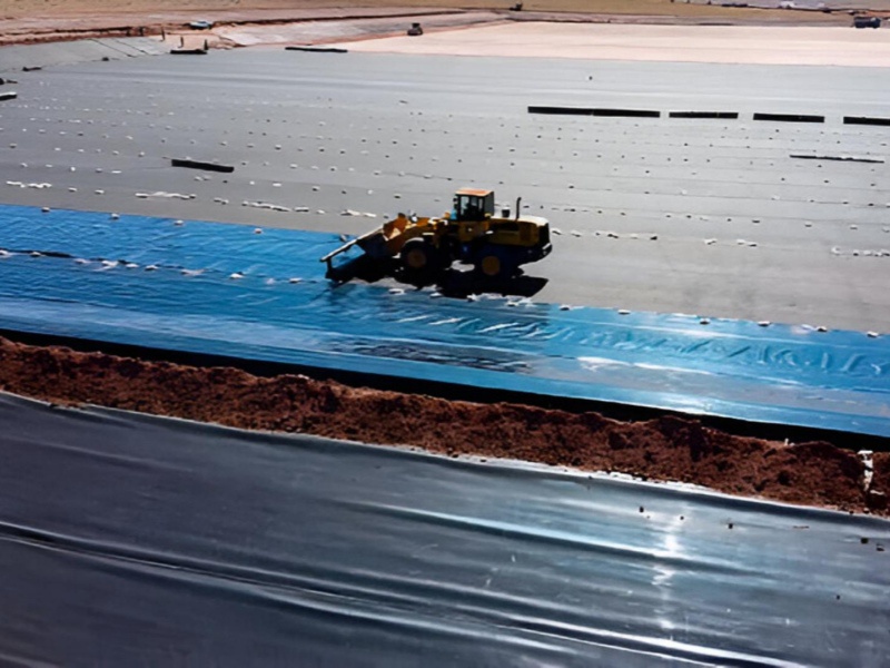 Geomembrana texturizada de LLDPE – Cuando el terreno no permanece estable