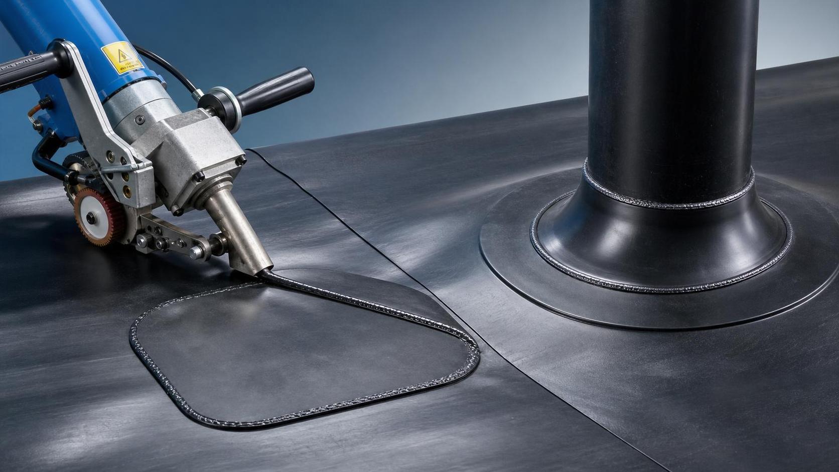 Conceptos básicos de la pistola de soldadura por extrusión: cuándo usarla para la reparación de geomembranas y la soldadura de detalle