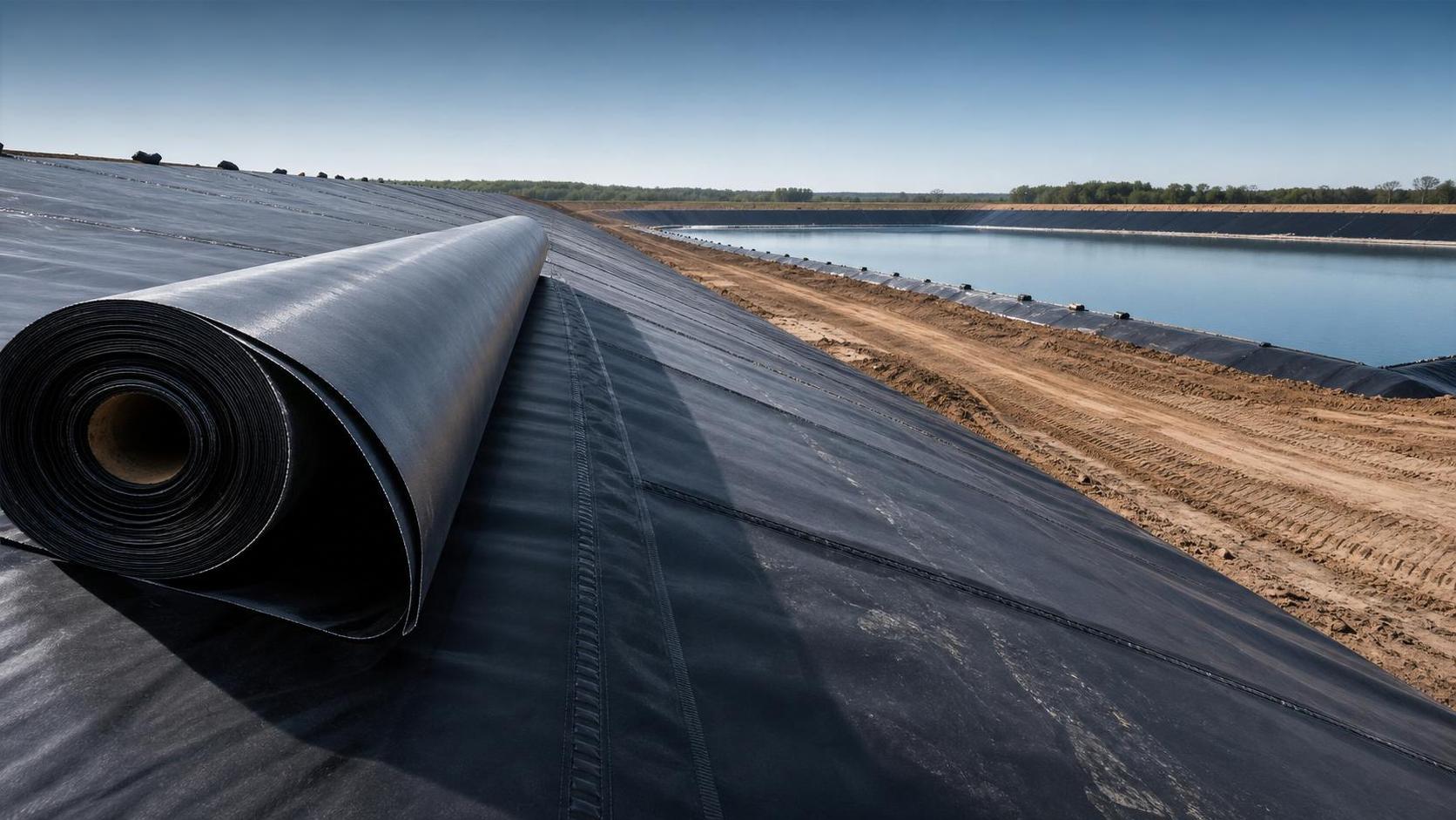 Guía de espesor de geomembrana de HDPE para proyectos de vertederos y estanques