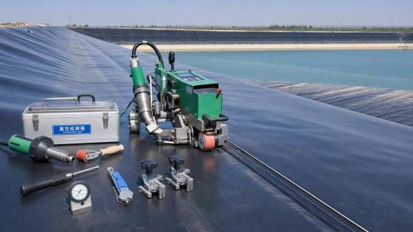 Herramientas de instalación de geomembranas que necesita para una soldadura de campo más rápida