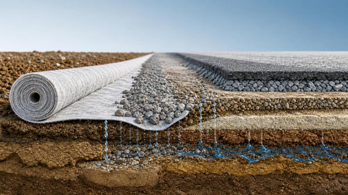 How to Choose Geotextile by Strength, Permeability, and Soil Conditions?