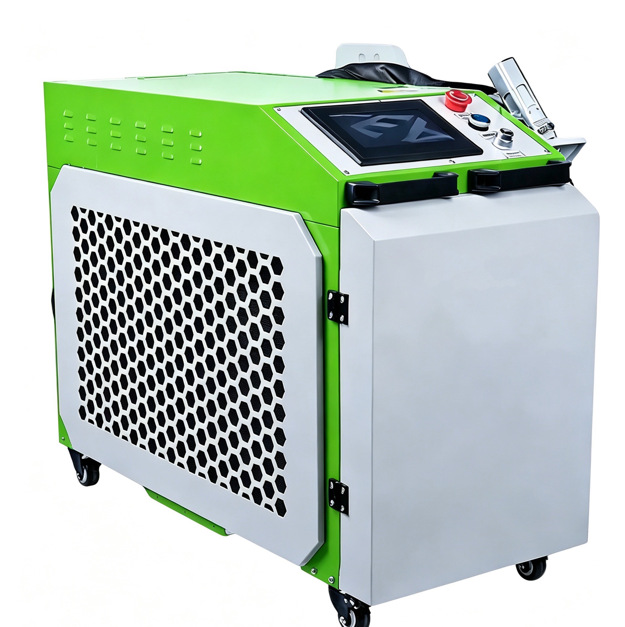 Máquina de soldadura láser de fibra 4 en 1