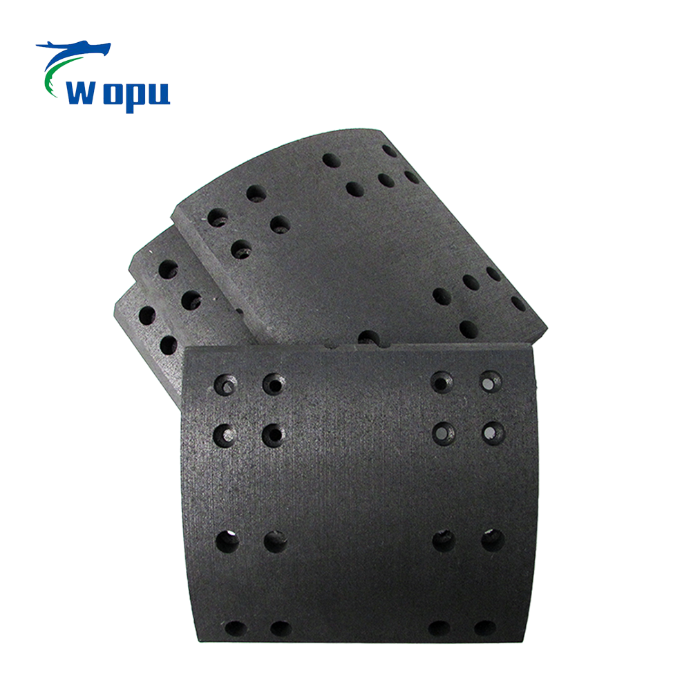 Zapatas de freno traseras New Aowei para el sistema de freno de tambor del eje 457 de FAW Jiefang