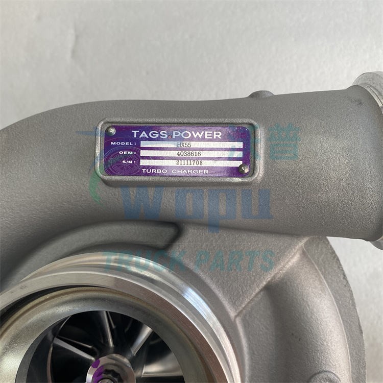 Conjunto de turbocompresor HX55 para motores diésel de servicio pesado