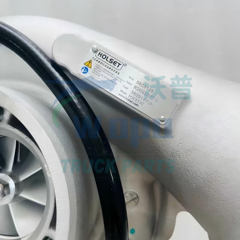 Conjunto de turbocompresor HX55W para motores diésel de servicio pesado