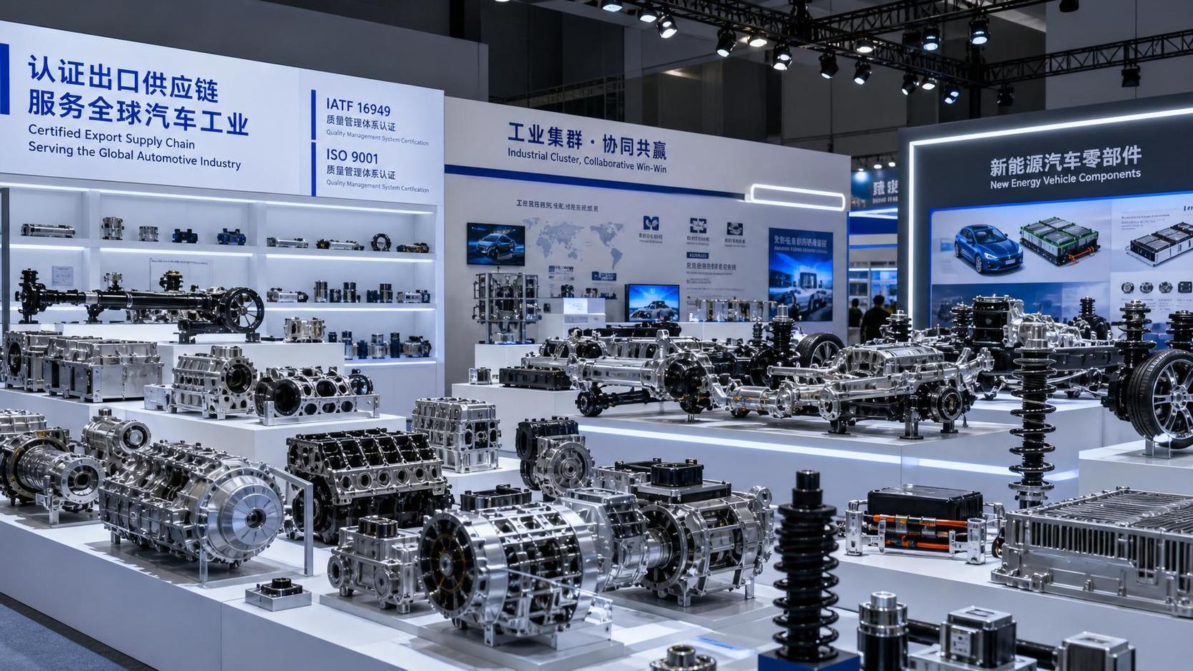 APES 2026 se inaugura en Shanghái como centro certificado de exportación de autopartes