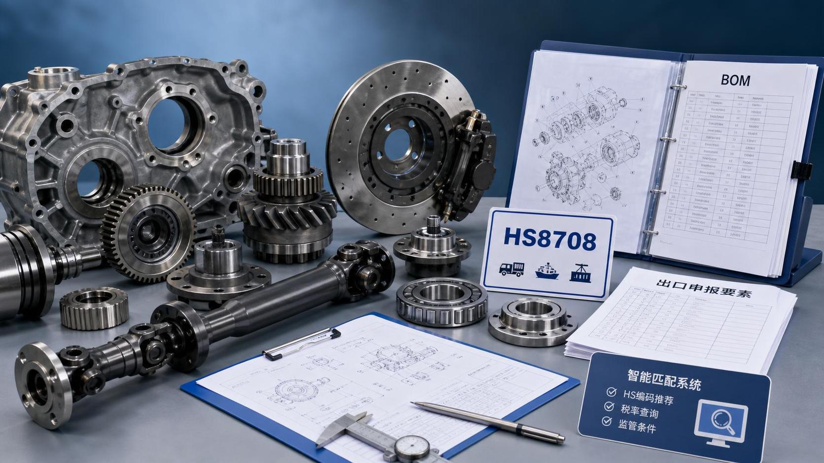 China lanza una herramienta de clasificación de autopartes para HS 8708