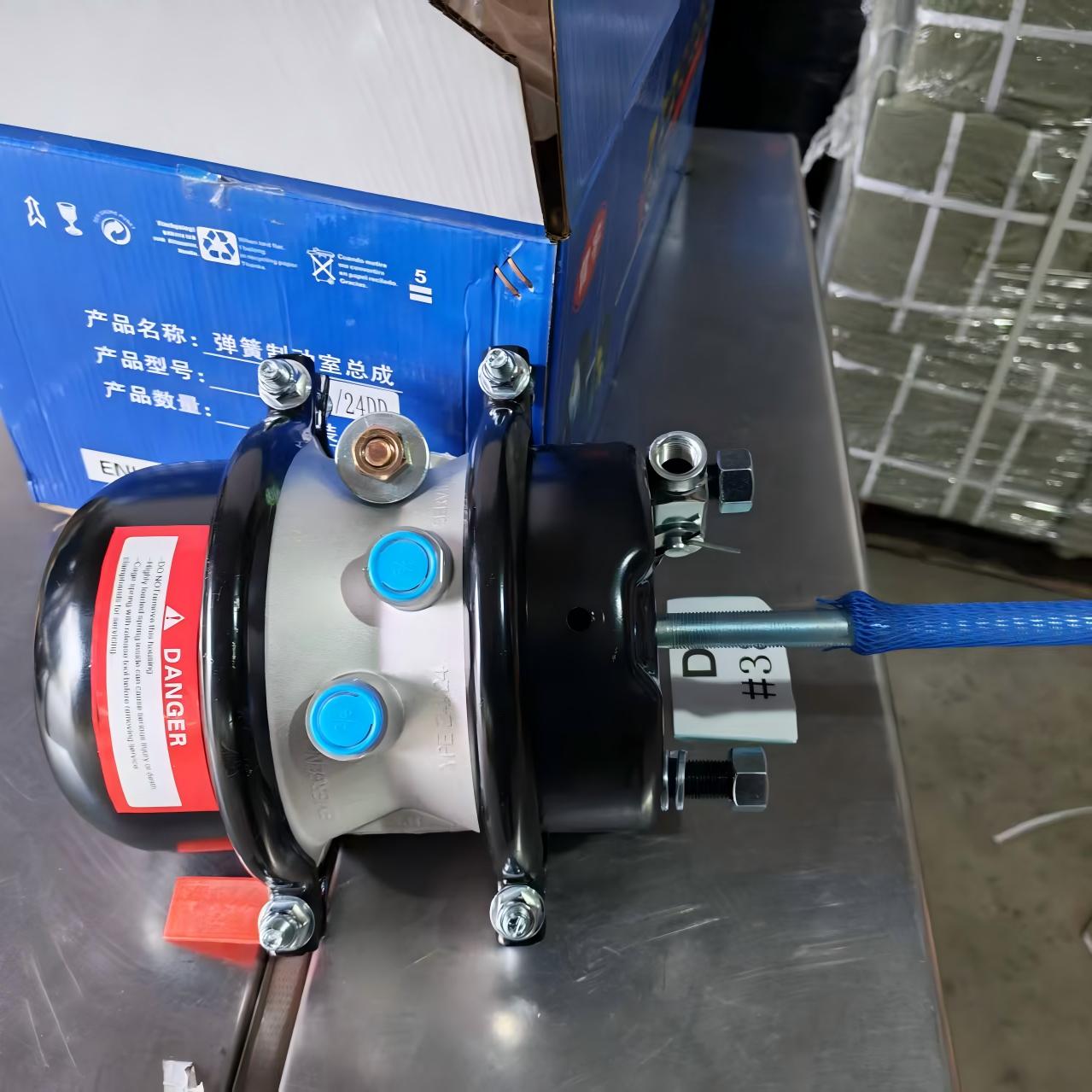Servofreno T24 DD Cámara de freno neumático de servicio pesado / Actuador de freno de doble diafragma para sistema de camión & remolque