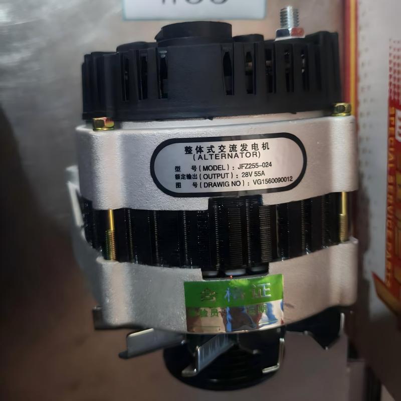 Alternador SINOTRUK HOWO VG1560090012 28V 55A para motor WD615