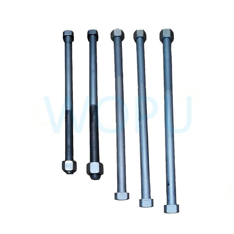 Perno central de ballesta M18x320mm / M18x340mm / M18x360mm / M18x380mm / M18x400mm para Mercedes-Benz NG SK y Beiben NG80