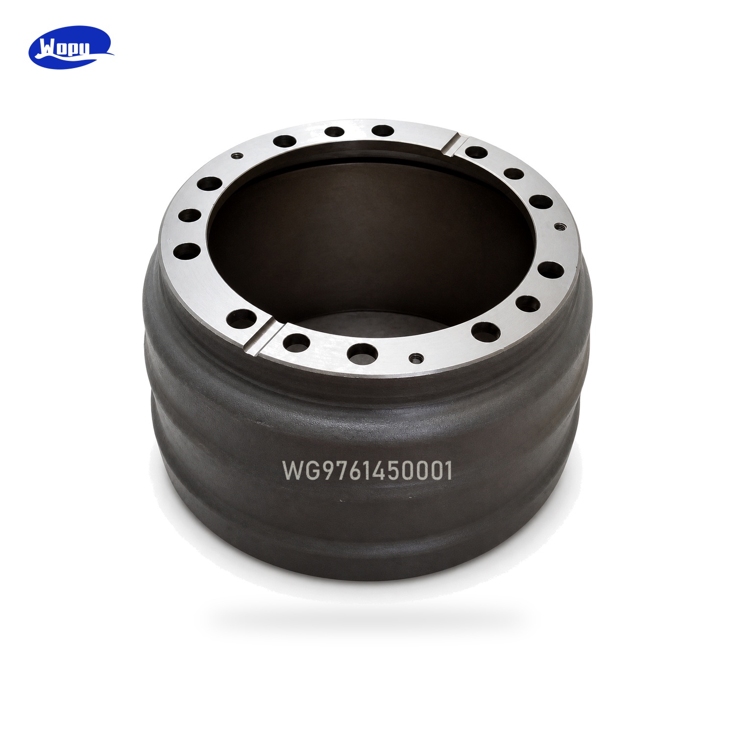 Tambor de freno Sinotruk HOWO WG9761450001 para piezas del sistema de frenos del eje de camiones pesados