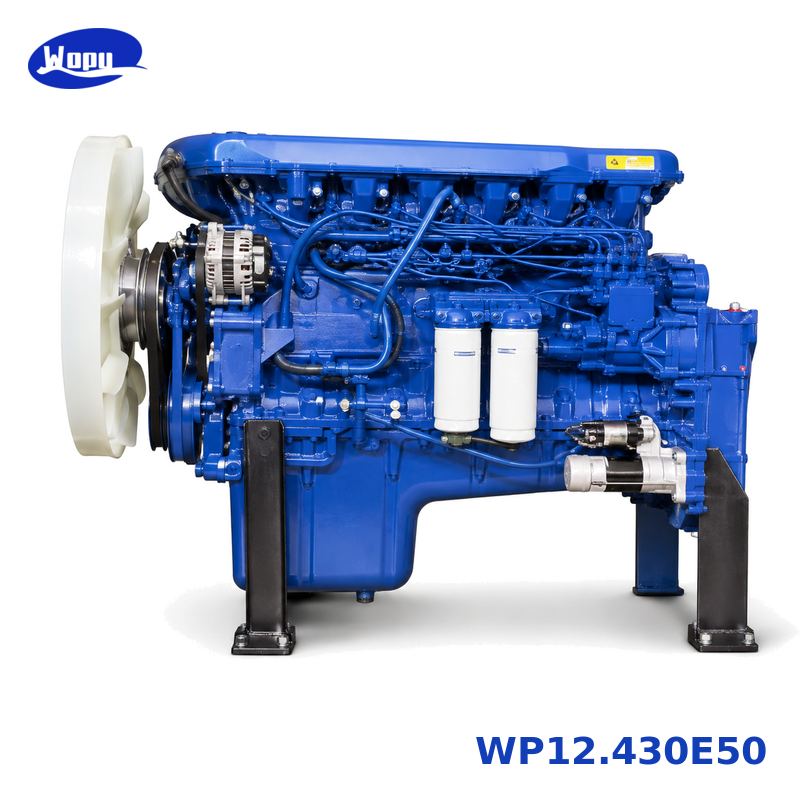 Conjunto de motor de camión WP12.430E50 para piezas del sistema de motor de camiones pesados SHACMAN HOWO AUMAN