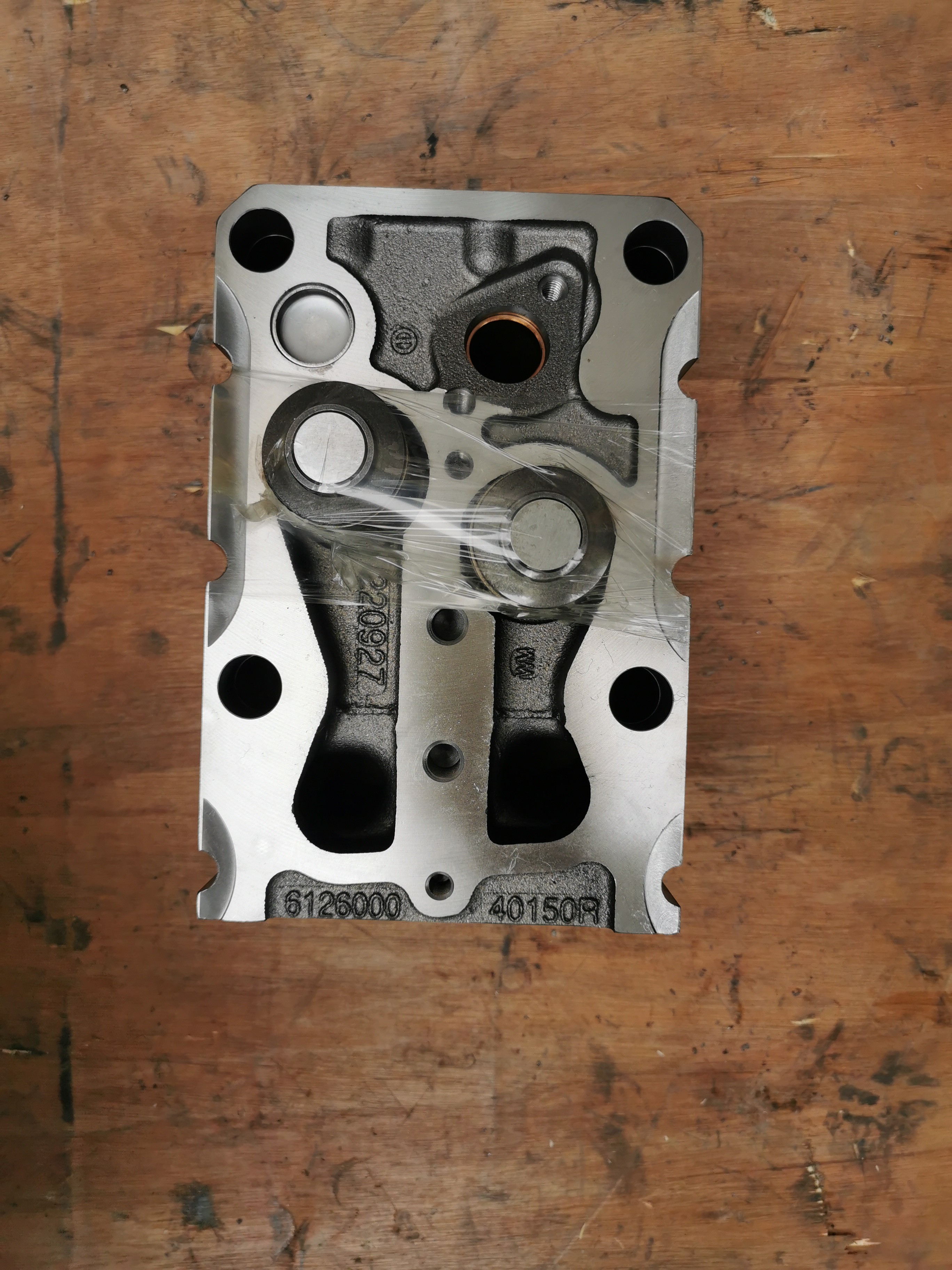 Culata de cilindros del motor 61560040058 para motores diésel WD615 de camiones pesados HOWO STR