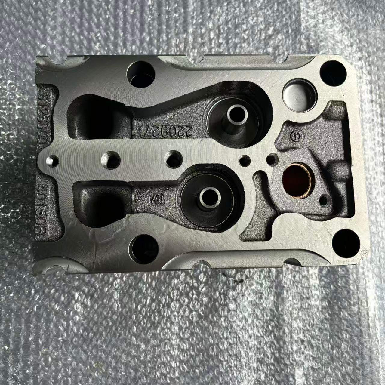 Culata de motor Cylinder Head 61560040040A Euro II de dos válvulas para piezas de motor diésel WD615 HOWO STR