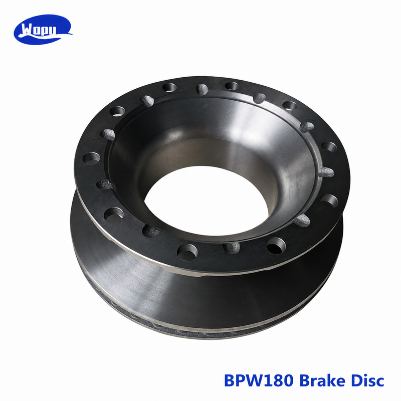 Disco de freno BPW180, rotor de freno para camión con remolque, piezas del sistema de frenos de disco para ejes de remolques pesados
