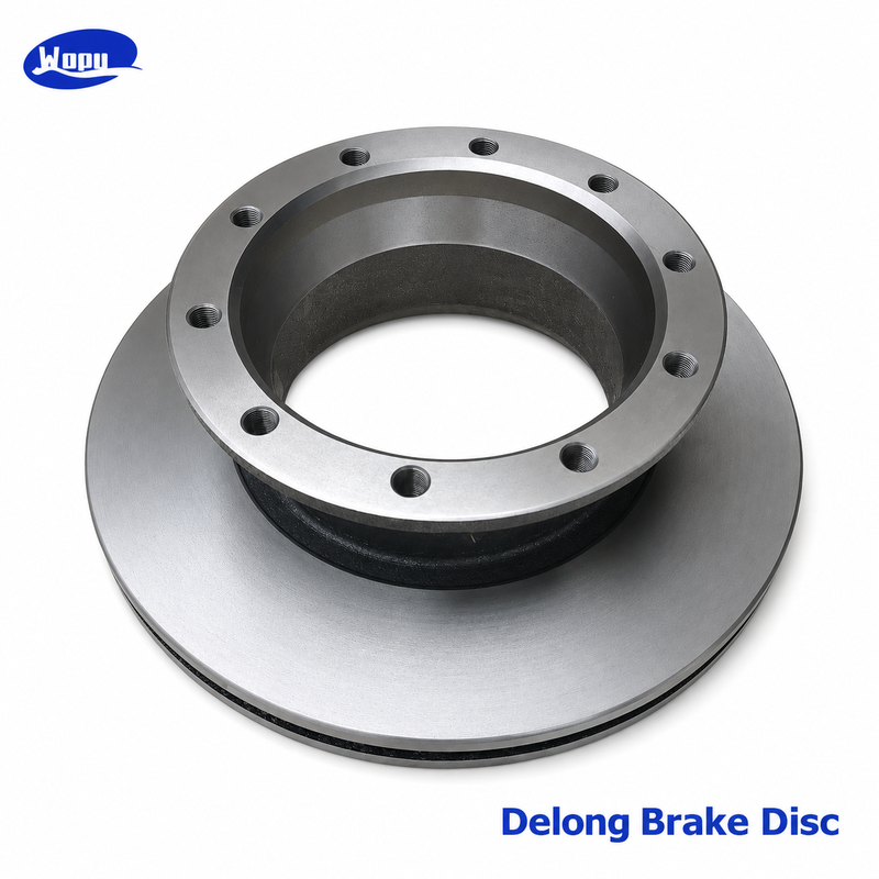 Disco de freno Delong, rotor de freno para camión, piezas del sistema de eje con freno de disco para camiones pesados