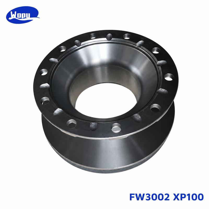 Disco de freno BPW160 FW3007, rotor de freno para piezas de eje de camión-remolque pesado con freno de disco