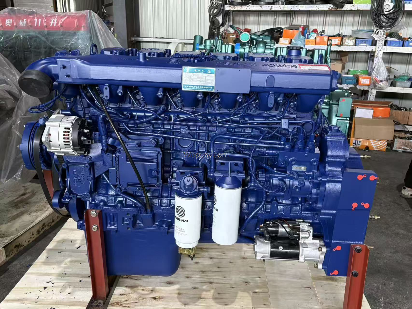 Сборка дизельного двигателя SINOTRUK HOWO Weichai WD615 WP10 WP12 D12