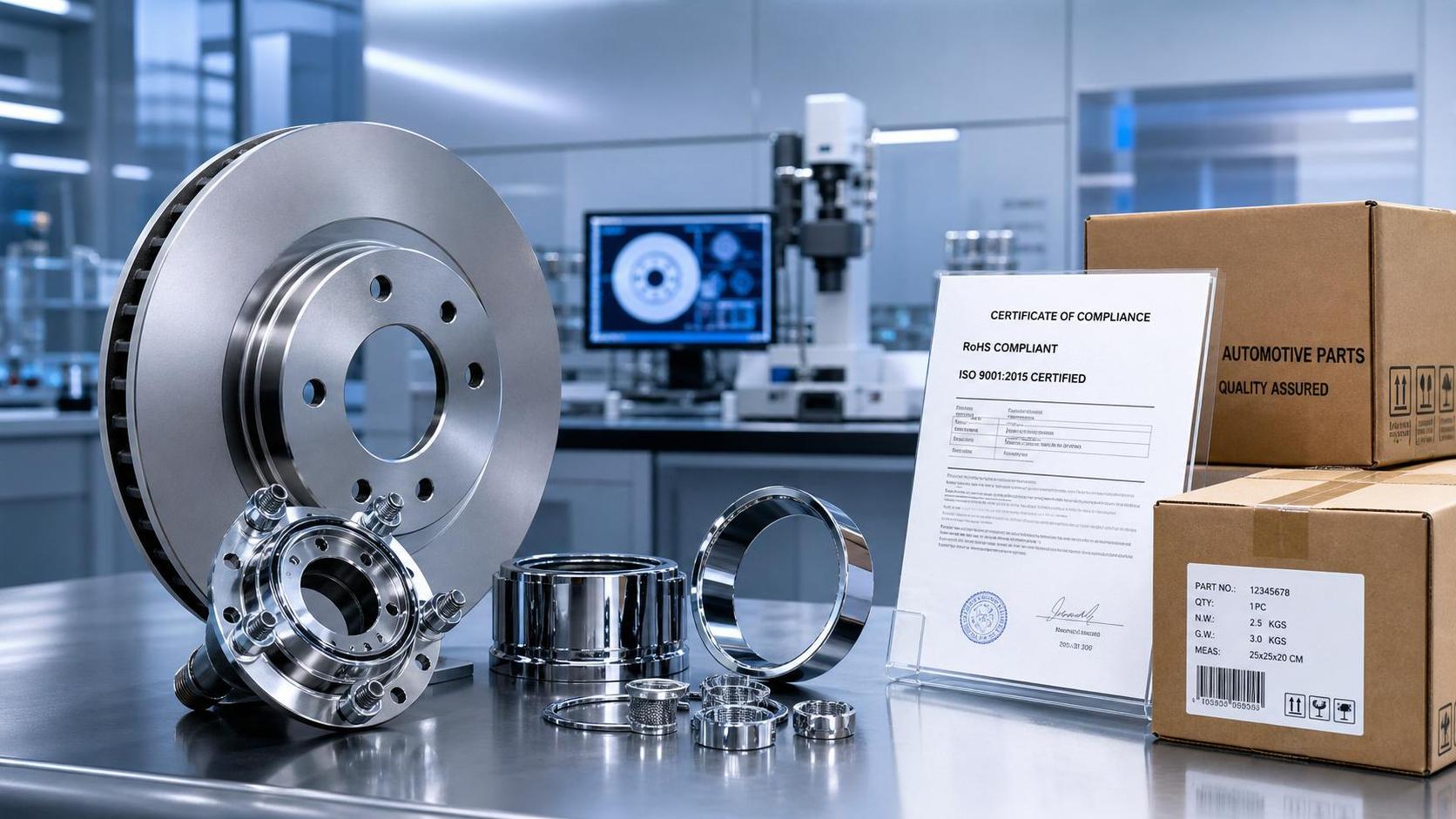 ECHA добавляет 3 вещества SVHC, повышая риск SCIP для тормозных деталей с хромовым покрытием