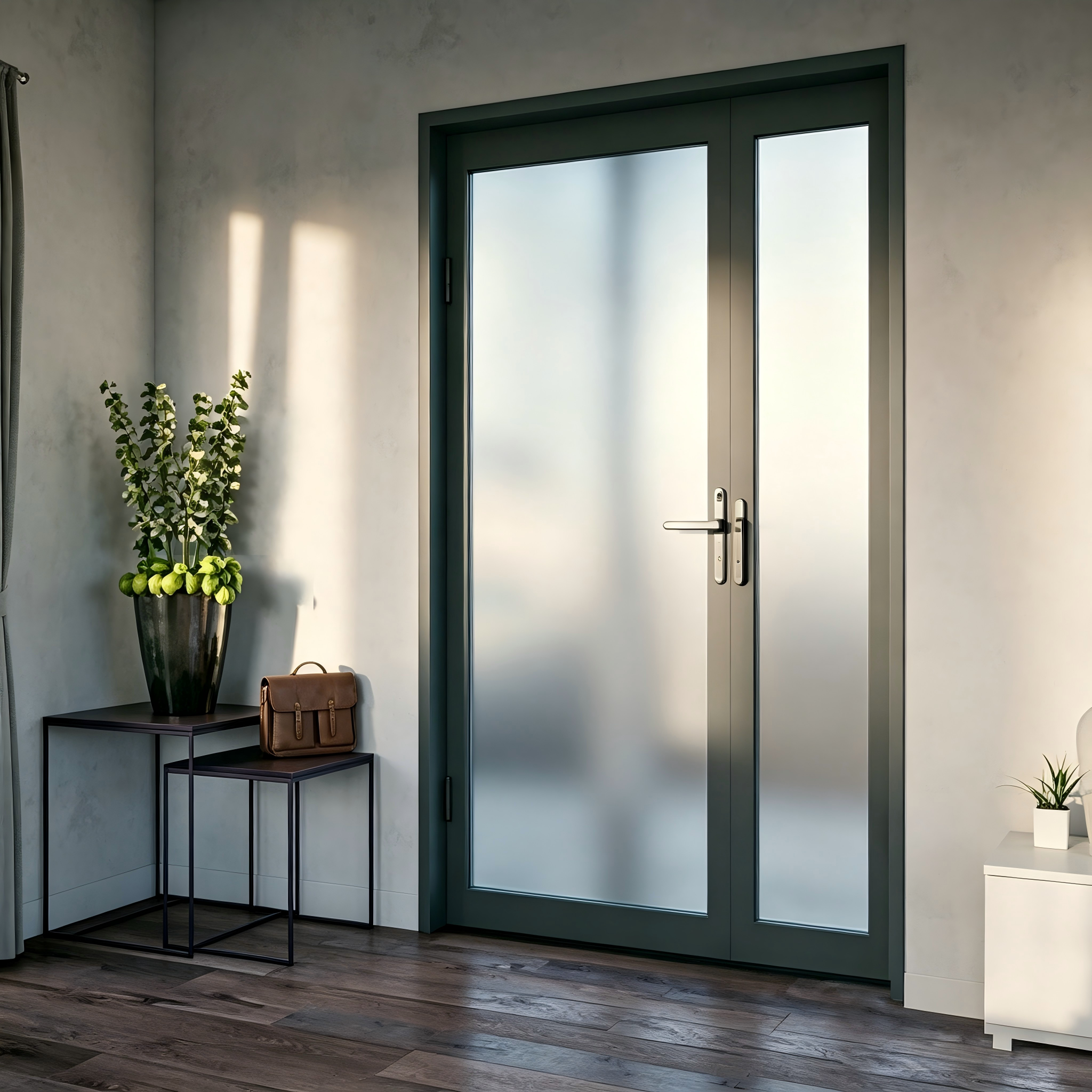 Puerta corredera de aluminio de estilo europeo con diseño de rotura de puente térmico a precio de fábrica