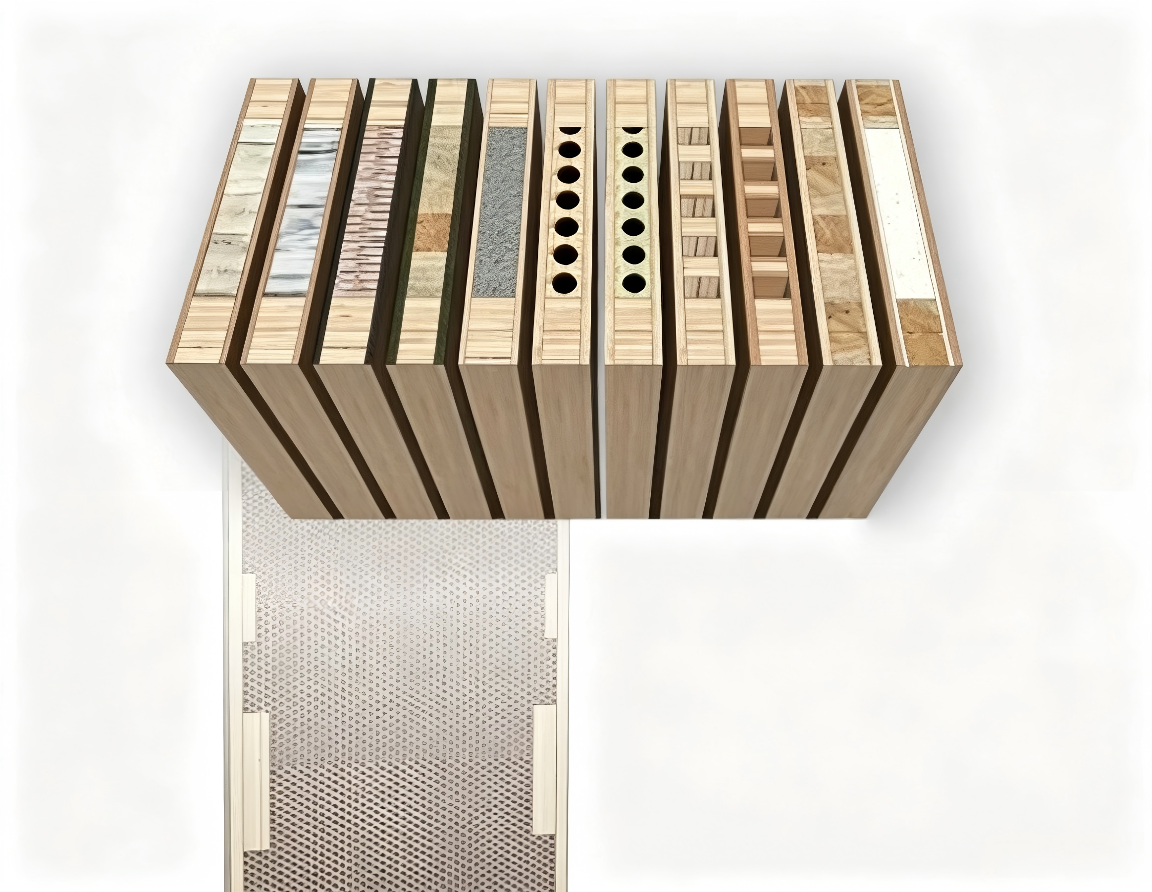 Puerta de WPC impermeable premium para habitaciones individuales