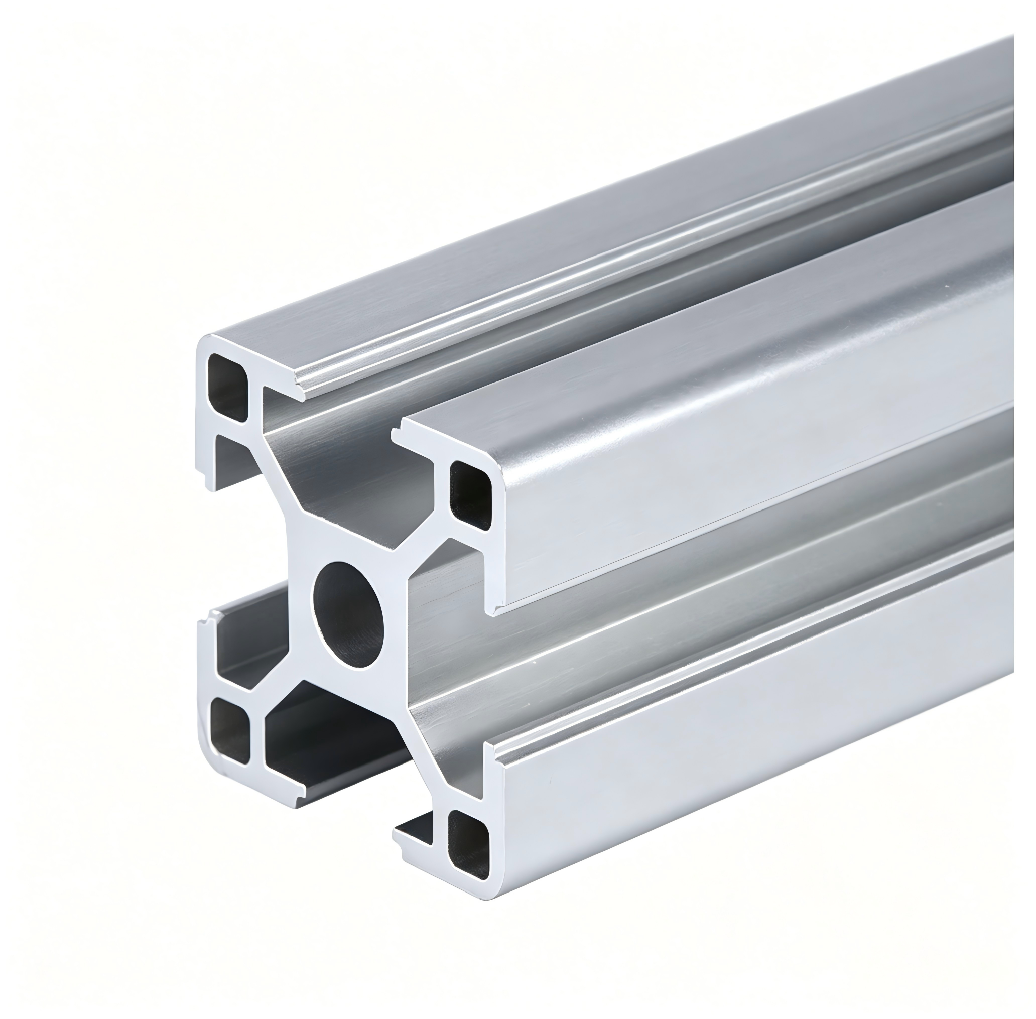 Perfil de extrusión de aluminio industrial extruido 2020 3030 4040 4080