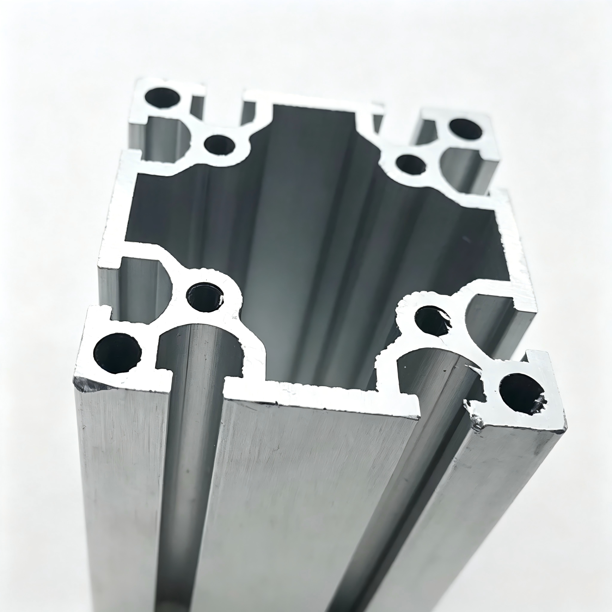Perfil de extrusión de aluminio industrial extruido 2020 3030 4040 4080