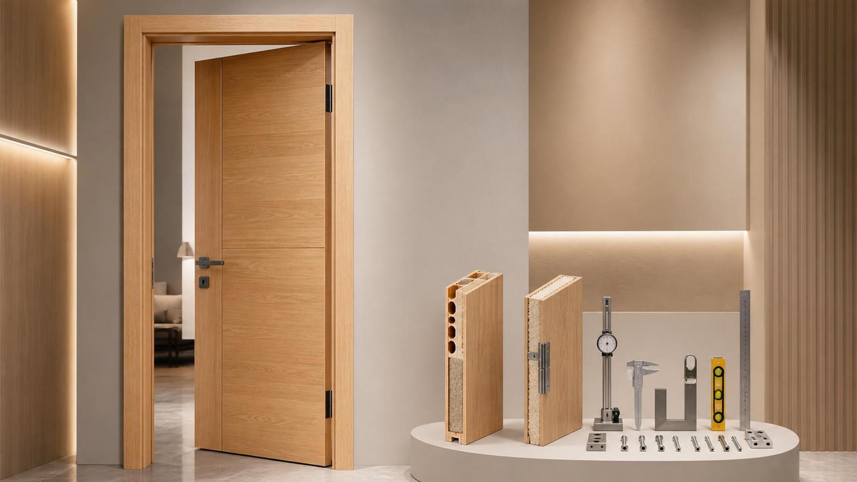 ¿Qué normas de calidad importan para la adquisición de puertas interiores de madera modernas?