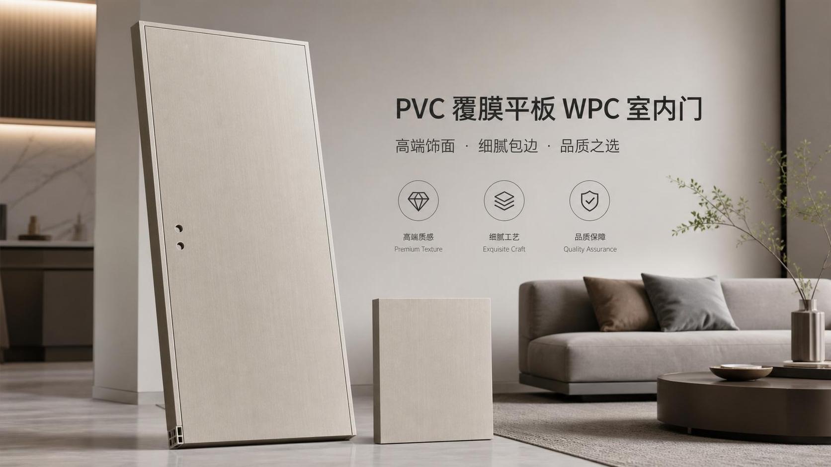 Puertas WPC con recubrimiento de PVC y diseño enrasado: defectos de superficie que conviene inspeccionar a tiempo