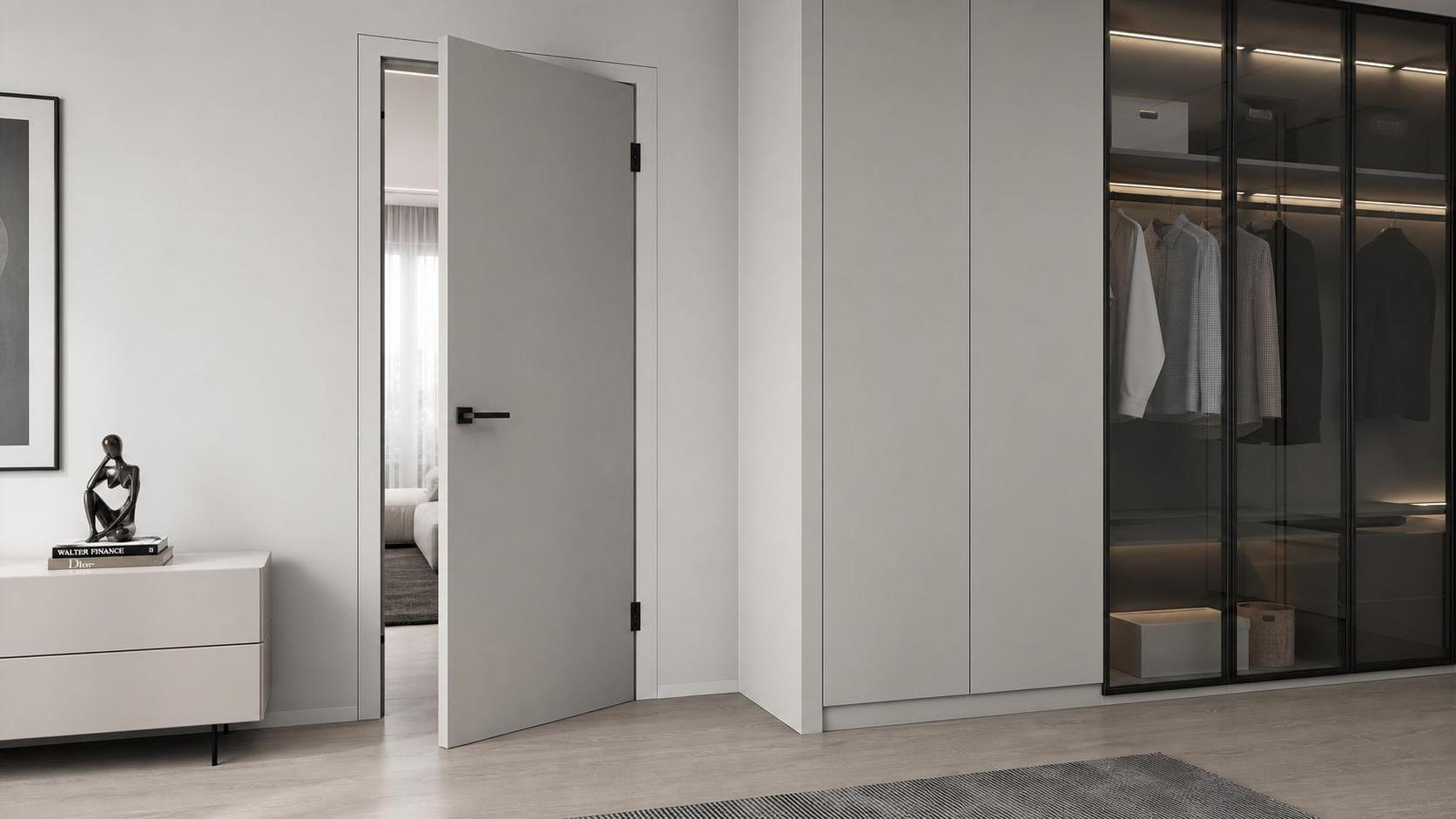 Puertas WPC invisibles sin marco: riesgos de instalación que conviene evitar
