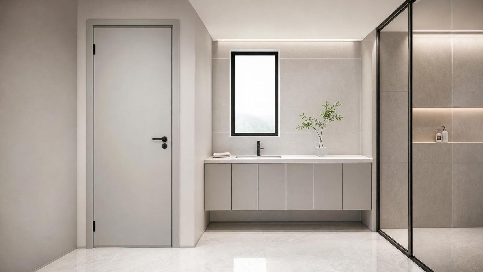 Puertas económicas para baño de PVC: ahorro más allá del precio