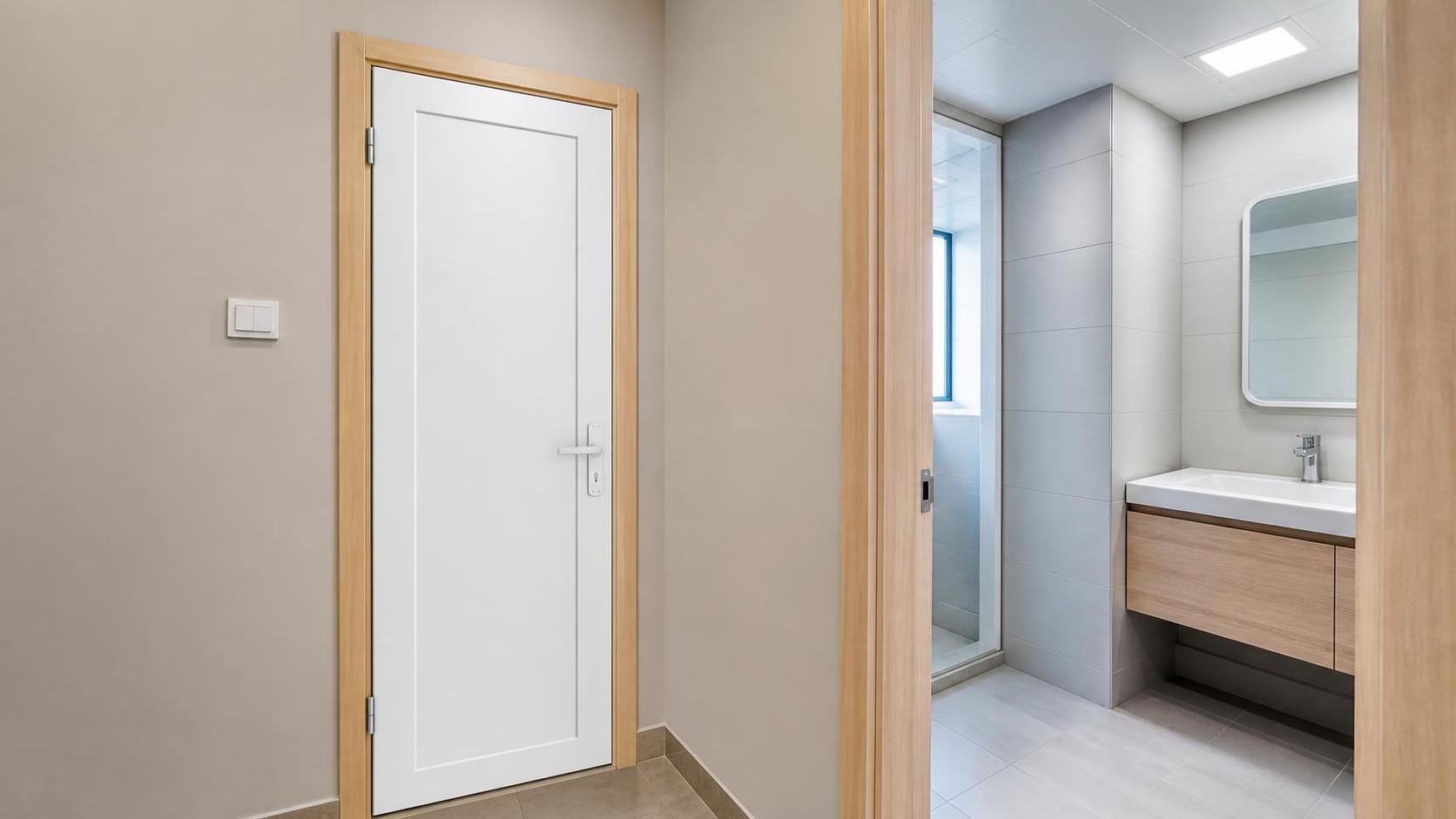 Cuándo las puertas de baño de PVC económicas son la opción adecuada para alquileres