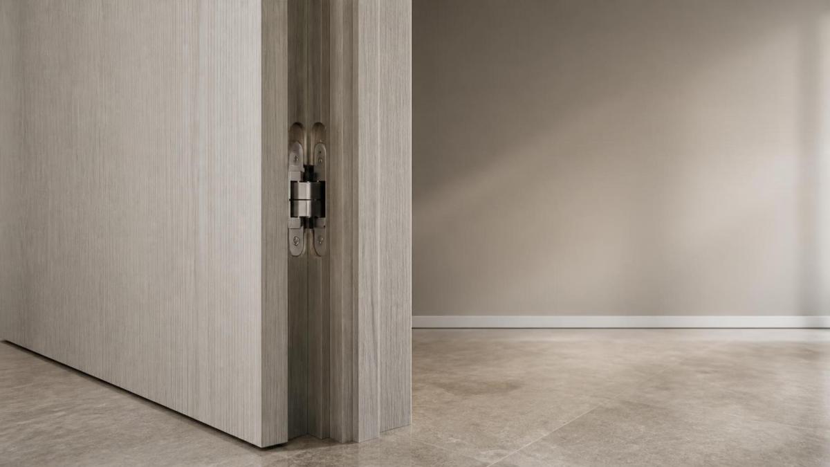 Puertas de WPC con bisagras ocultas: ventajas y riesgos de instalación a considerar