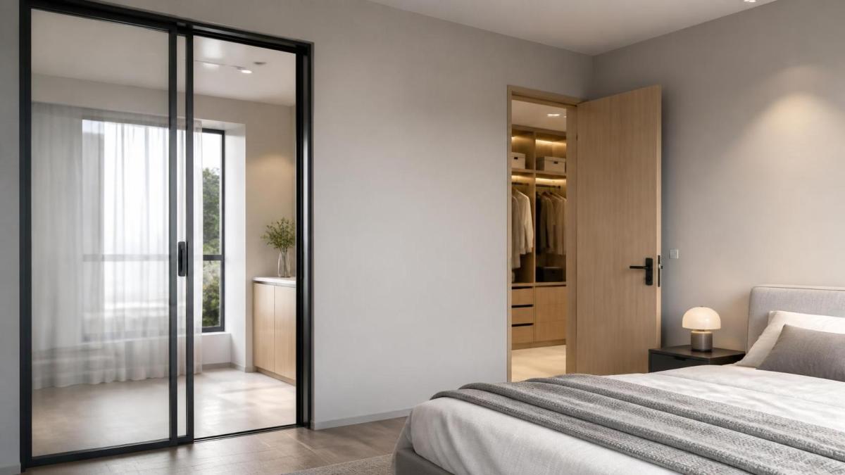 Casement Doors vs Sliding Doors: Which Layout Works Better in Small Rooms? Puertas abatibles vs. puertas correderas: ¿qué distribución funciona mejor en habitaciones pequeñas?