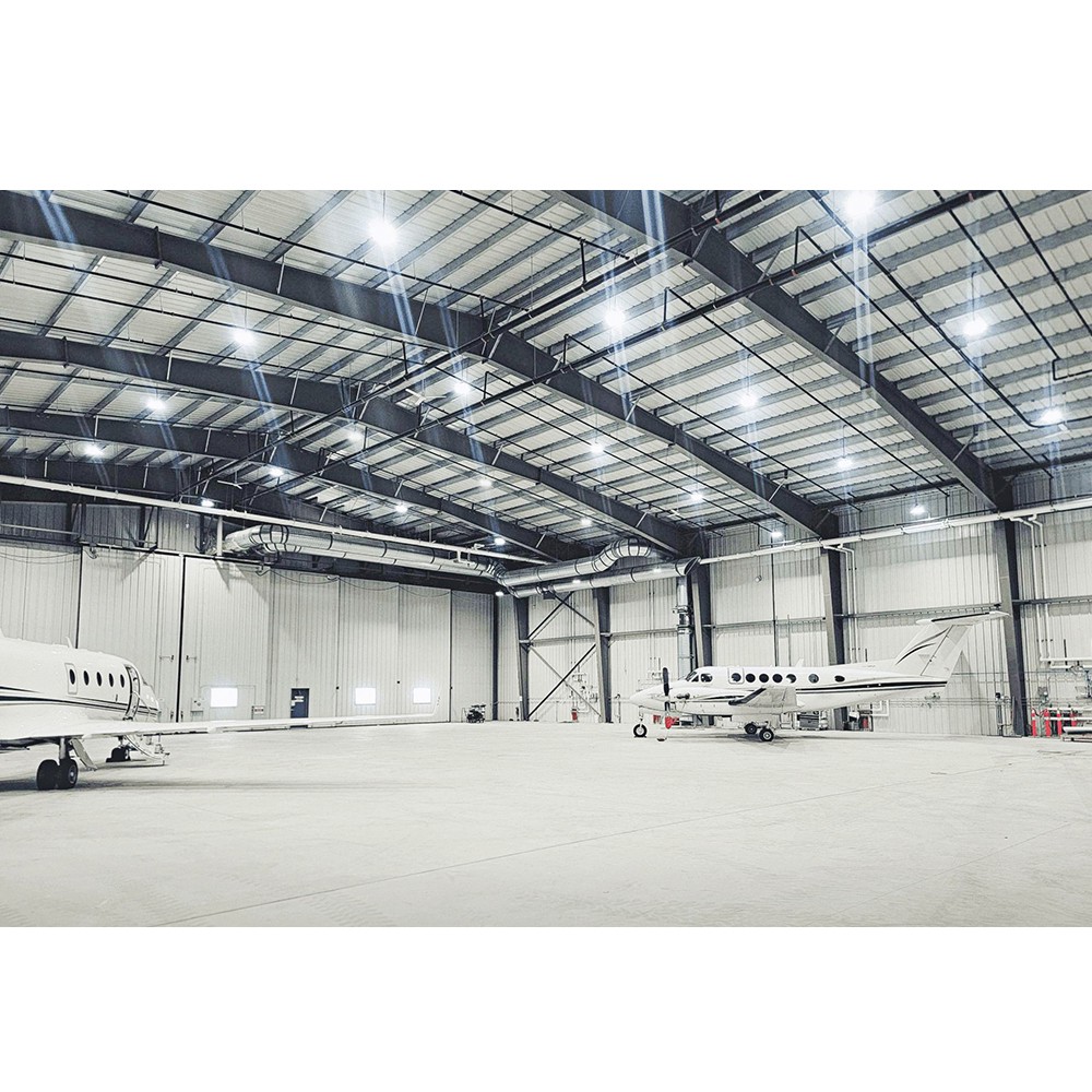 Hangar de estrutura de aço