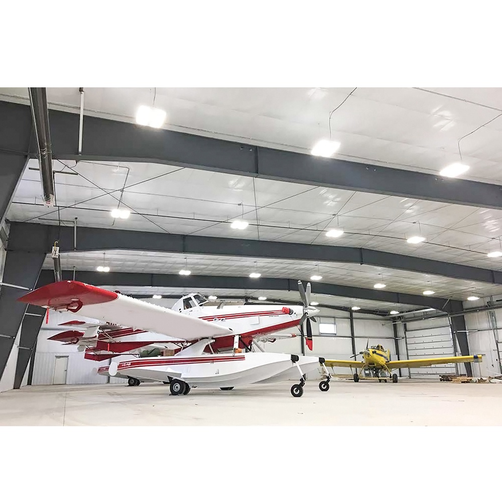 Hangar de estrutura de aço