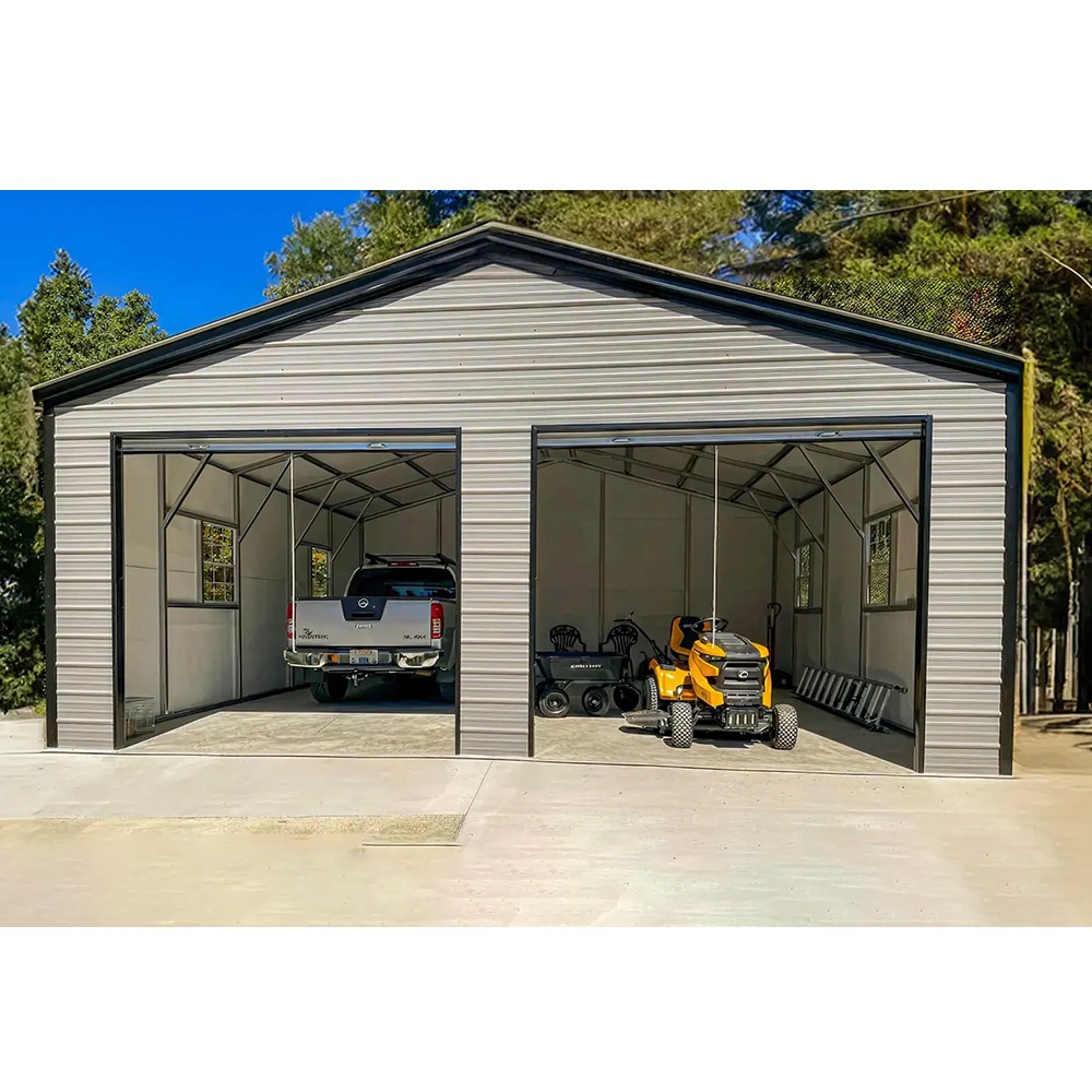 Garagem em estrutura de aço