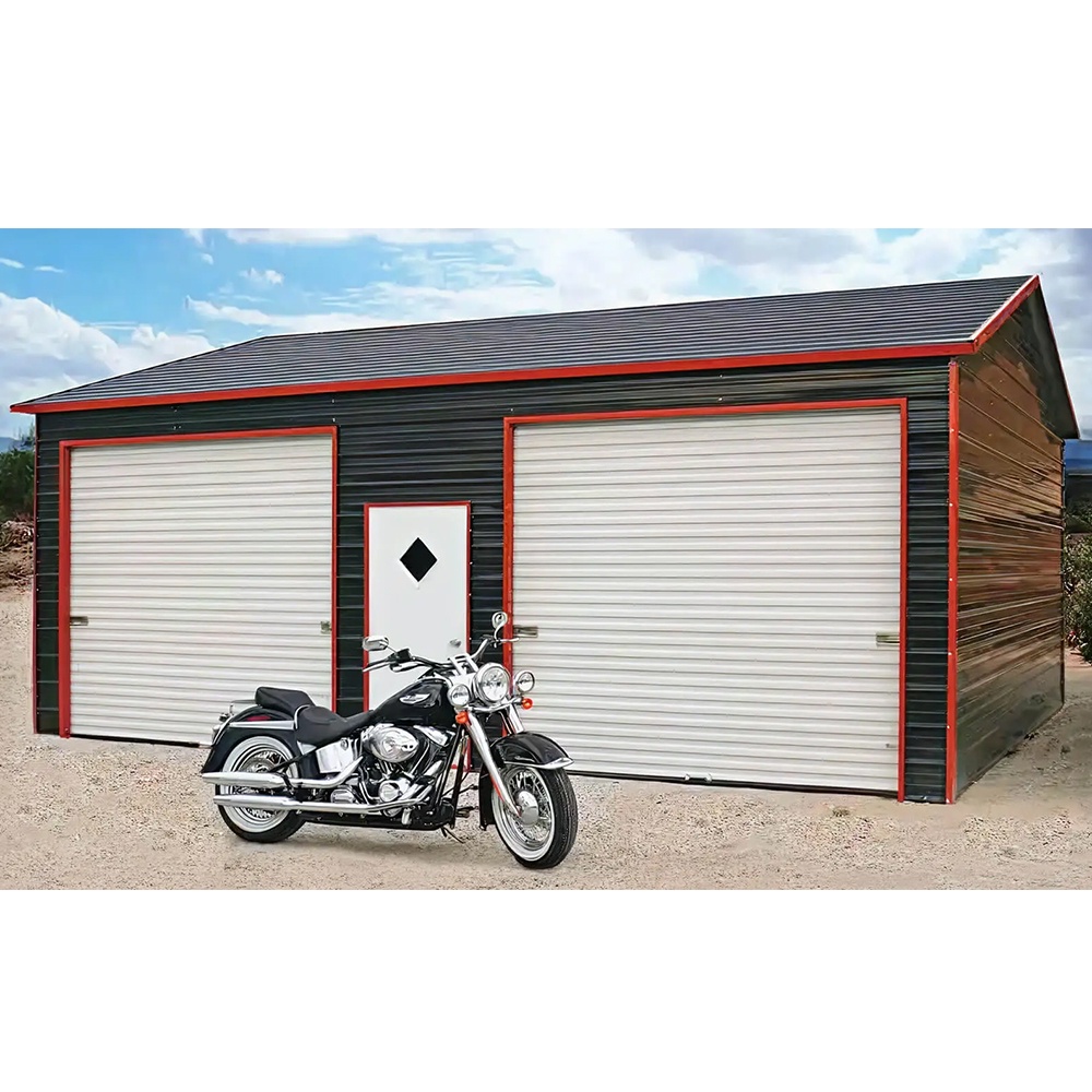 Garagem em estrutura de aço
