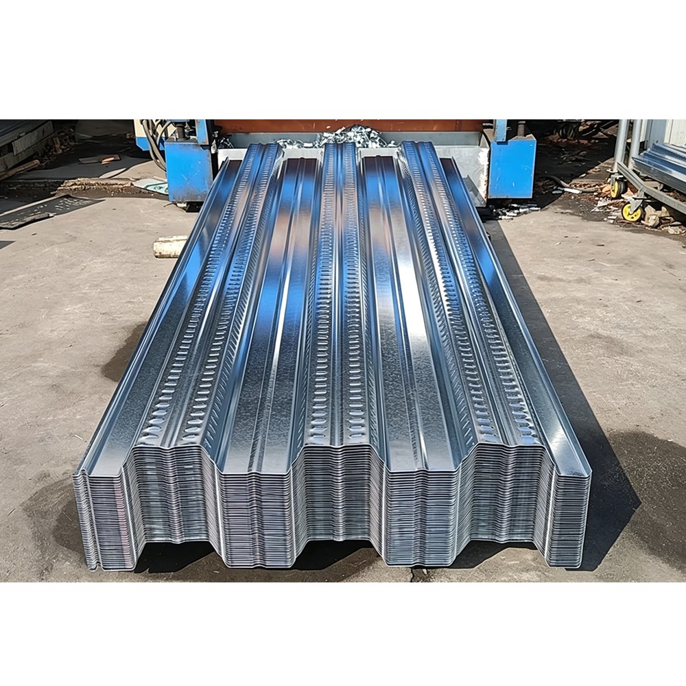 Chapa de Deck Metálico Deck de Aço Corrugado Galvanizado para Edifício de Estrutura de Aço